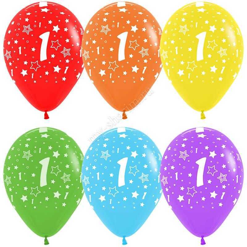 Цифра 1 (звезды) 30 см Цифра 1 (звезды) 30 см