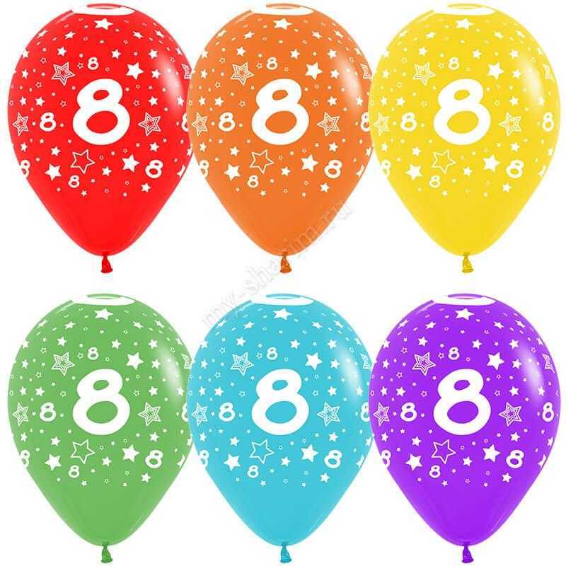Цифра 8 (звезды) 30 см Цифра 8 (звезды) 30 см
