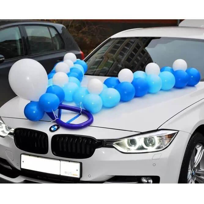 Украшение автомобиля на выписку мальчика Украшение автомобиля на выписку мальчика